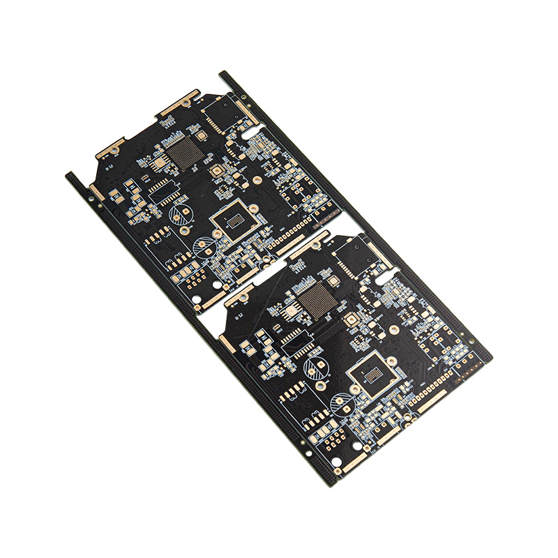 Four-Layer Double-Sided Blackened Gold Plate