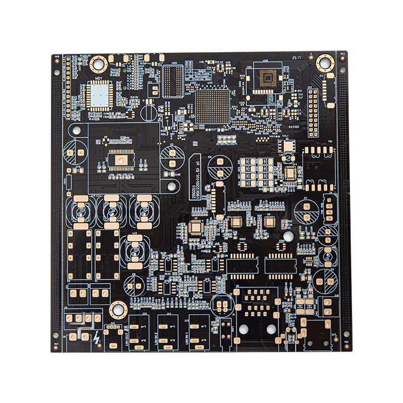 Double-Sided Matte Blackened Gold Plate