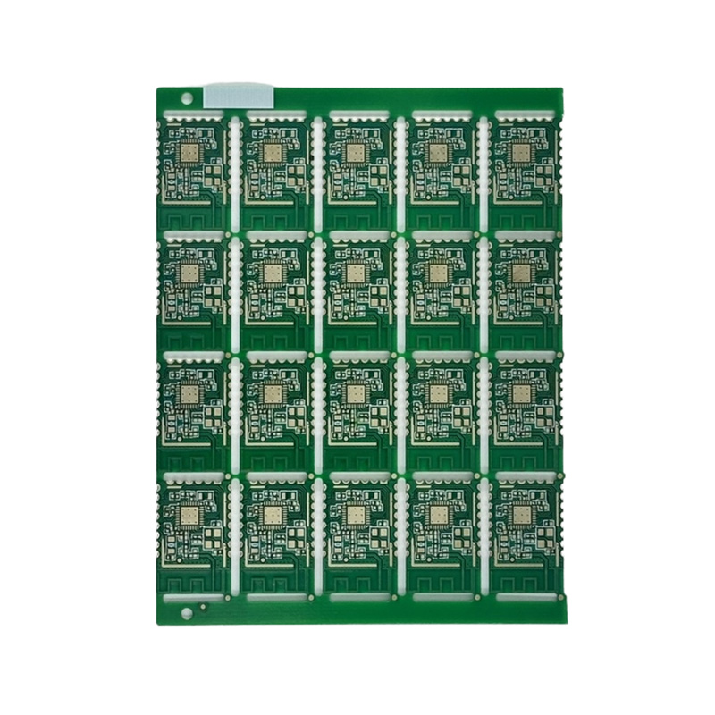 Double-Sided Green Lead-Free Tin-Plated Semi-Through Board
